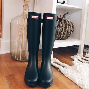 Hunter Original Refined Back Strap Rainboot